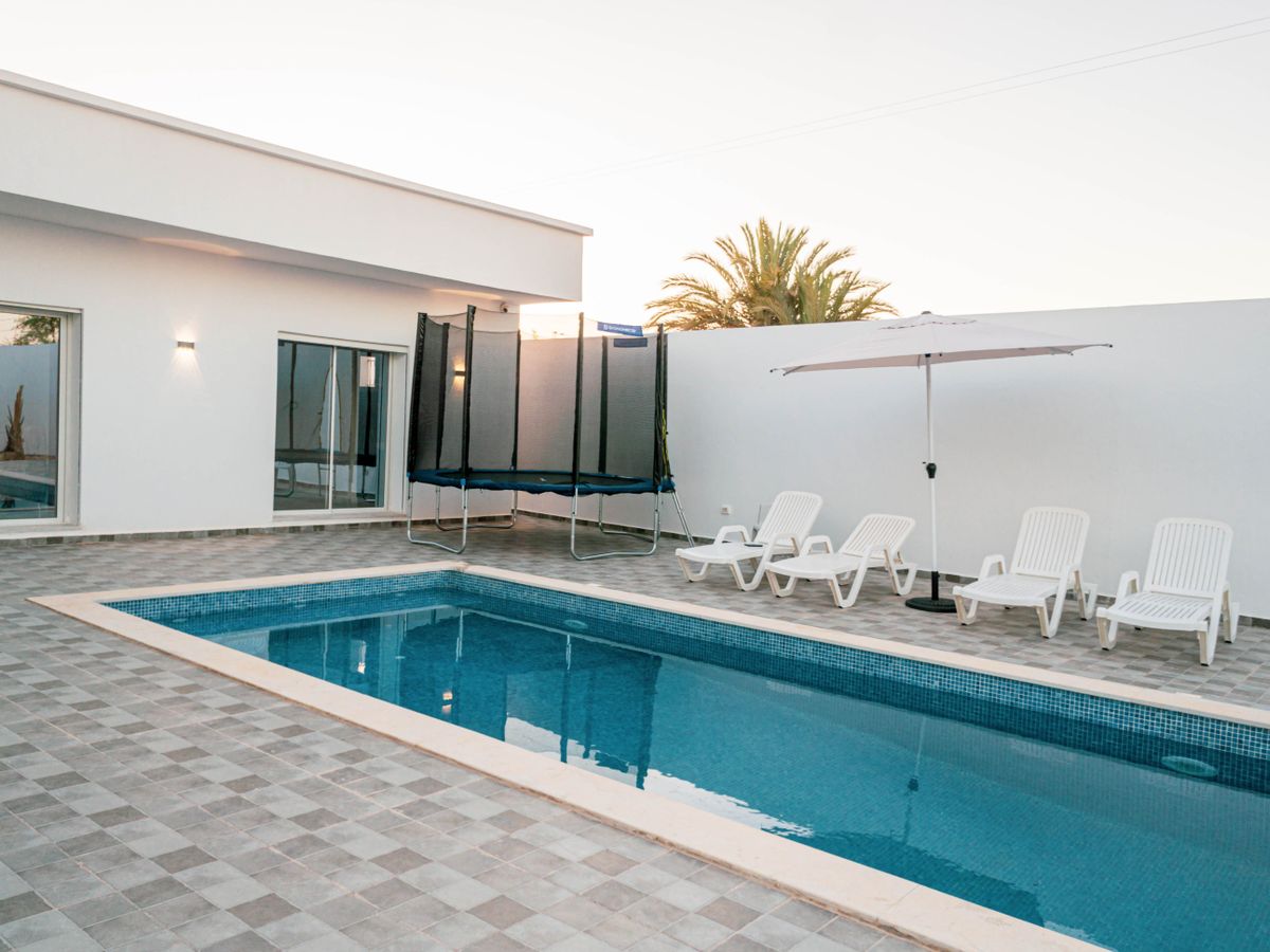 Photo de villa piscine sans vis a vis Djerba