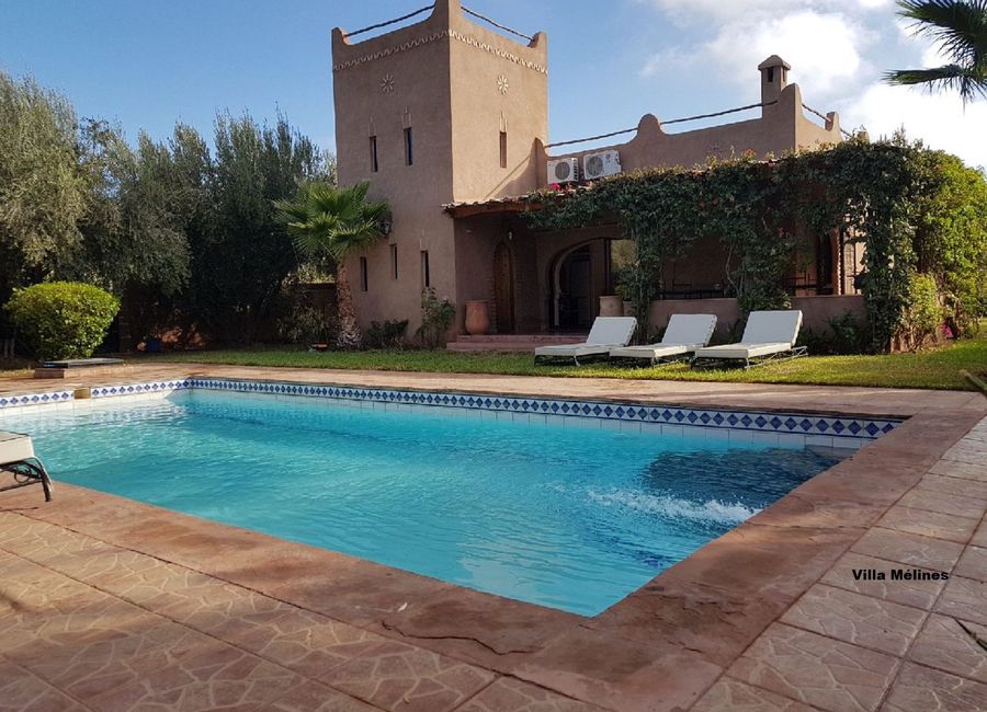 Photo 1 de Villa avec piscine sans vis-à-vis à Marrakech