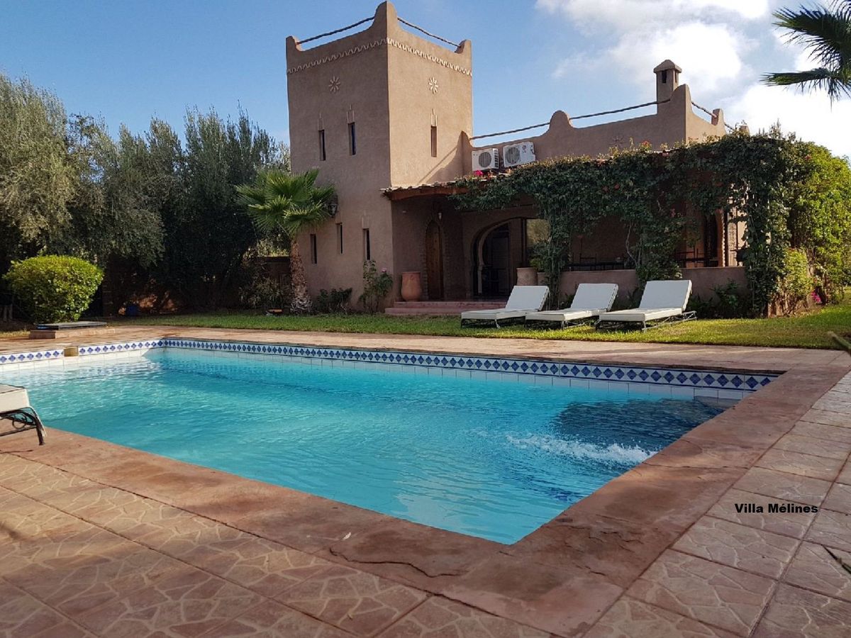 Photo de Villa avec piscine sans vis-à-vis à Marrakech