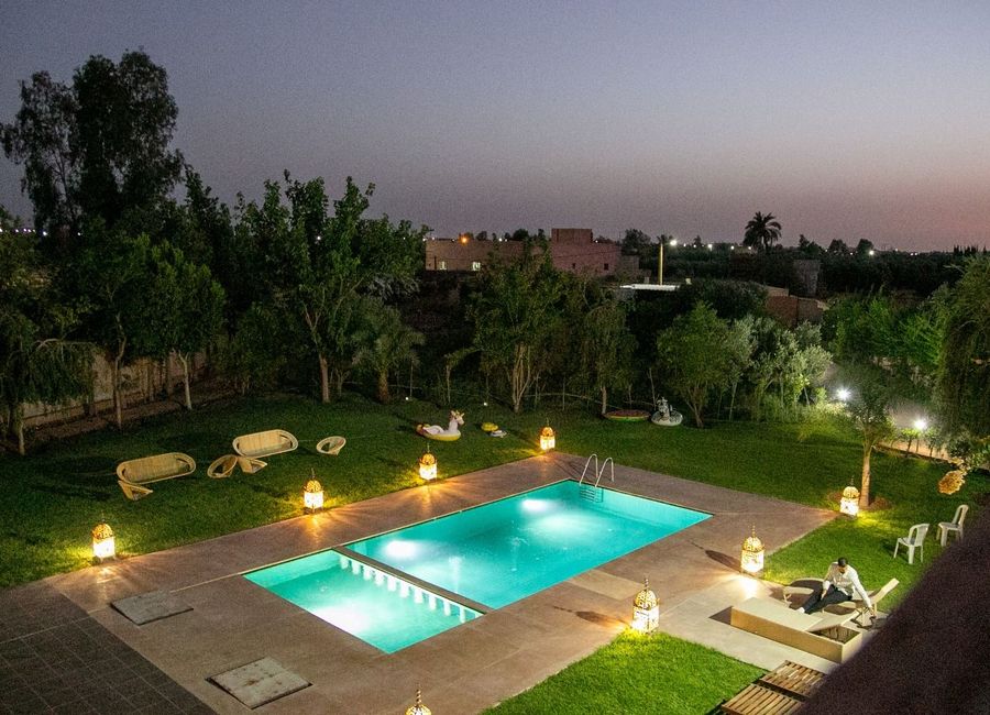 Photo 2 de villa de vacances familiale, piscine Marrakech