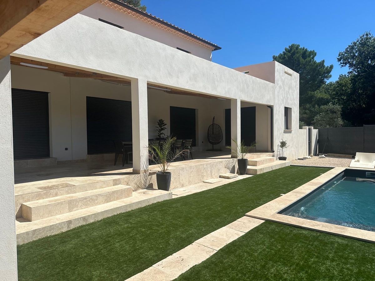 Photo de villa plein sud 
