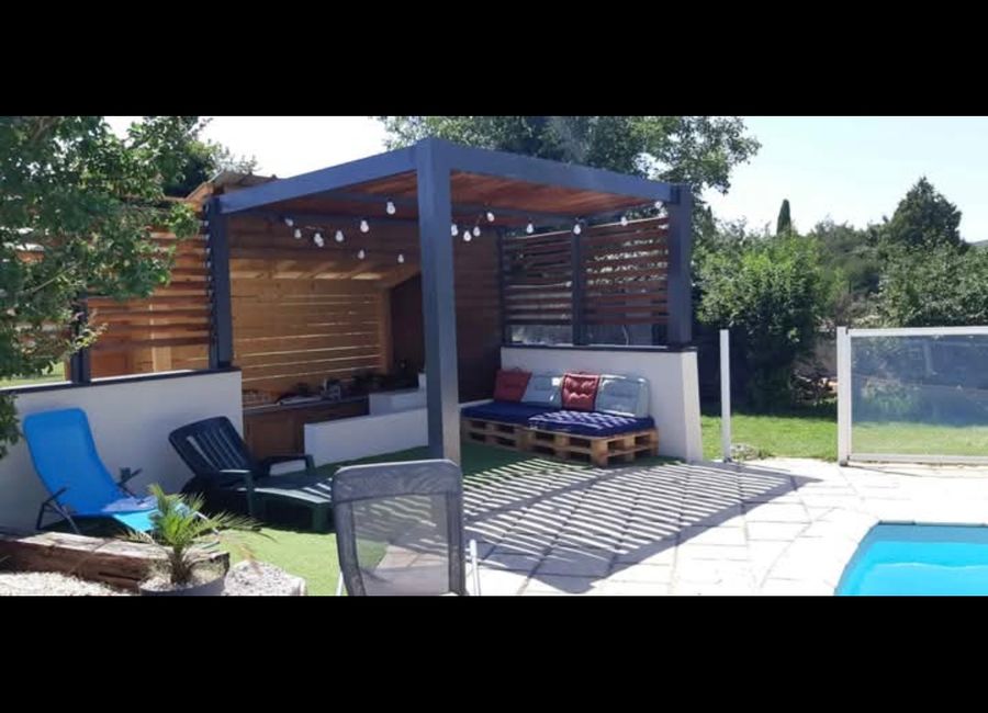 Photo 3 de grande maison avec piscine privée Drôme 