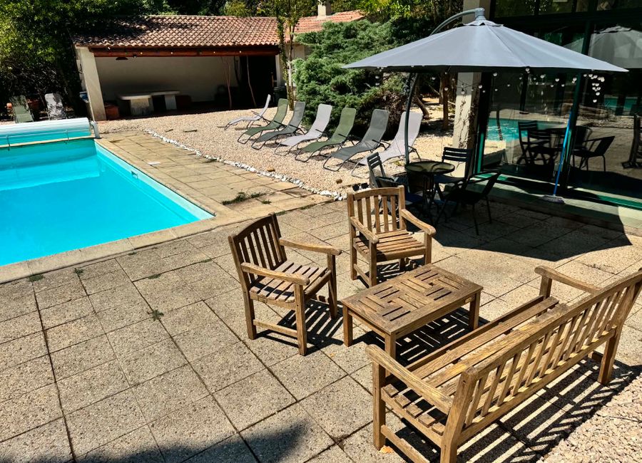 Photo 1 de Parenthèse enchantée aux portes des Cévennes : Piscine privée & Détente absolue