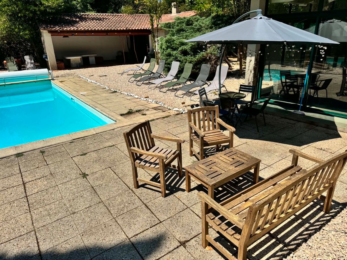 Photo de Parenthèse enchantée aux portes des Cévennes : Piscine privée & Détente absolue