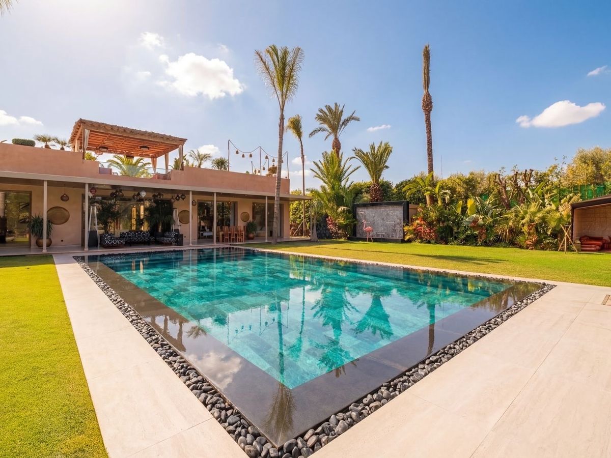 Photo de Villa Capre Diem - Luxe, Vue d’Atlas et rooftops