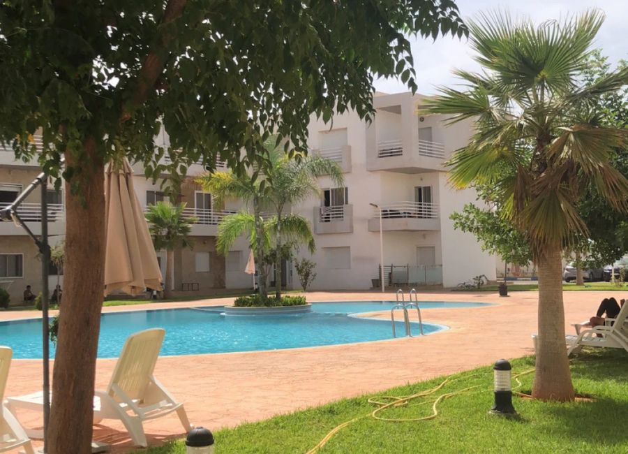 Photo 2 de Appart Piscine Privée résidence Palm Beach Saidia