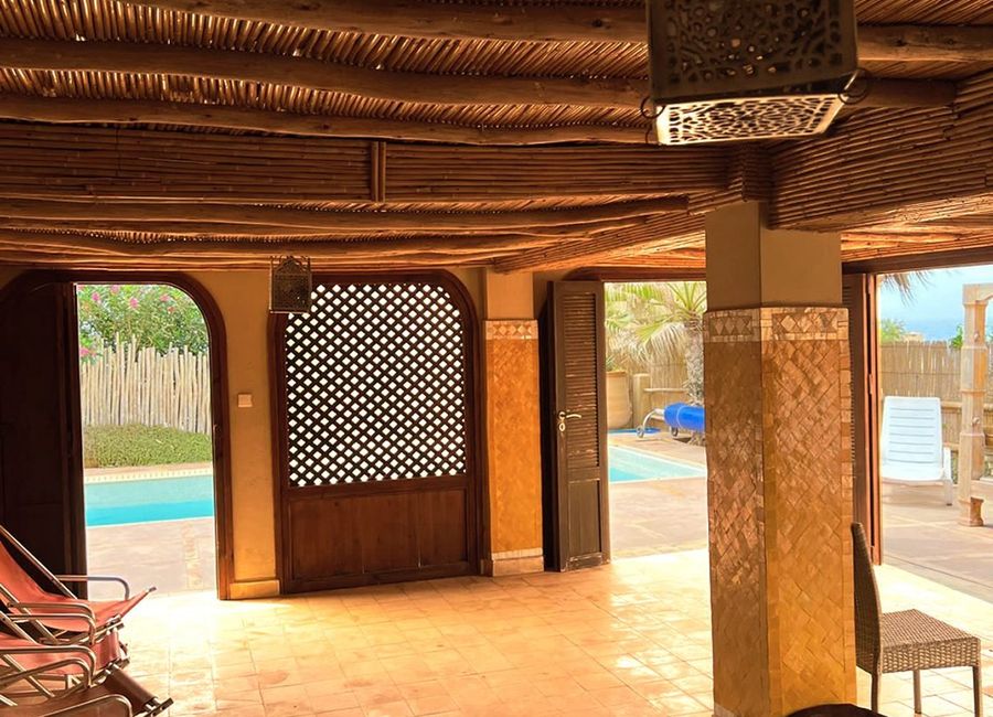 Photo 2 de Location villa de vacances au bord de l'océan au sud d'Agadir