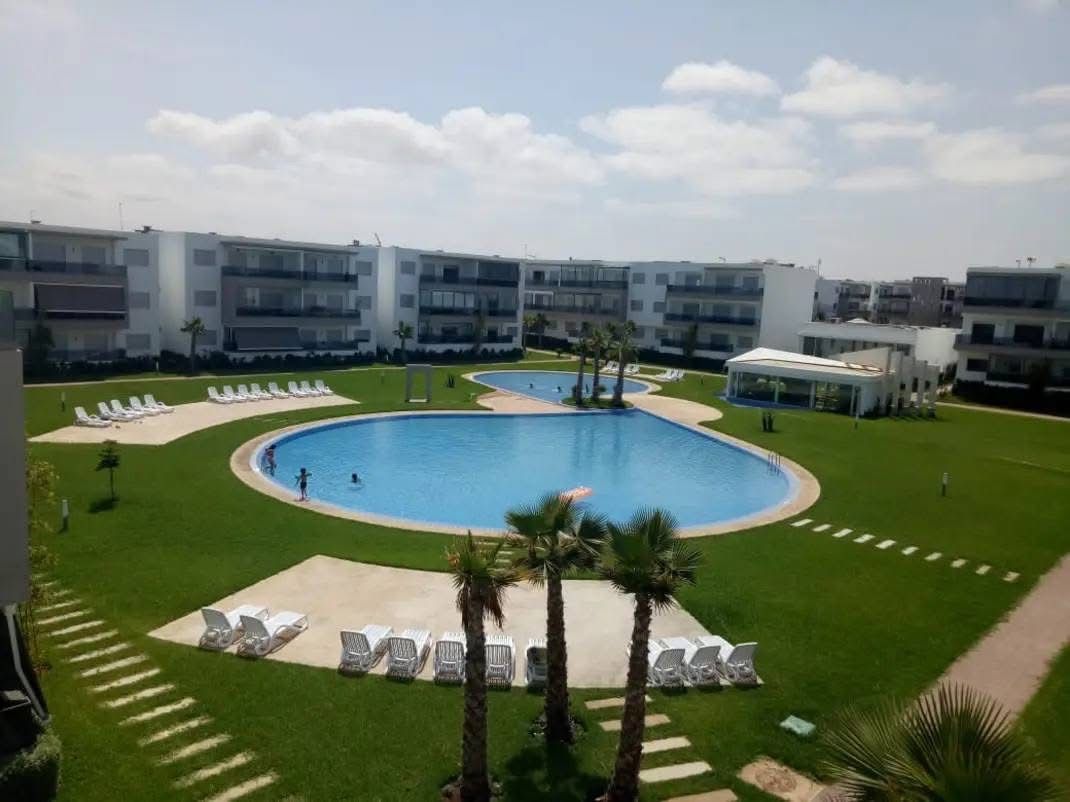 Photo de Apparemment cozy vue sur piscine