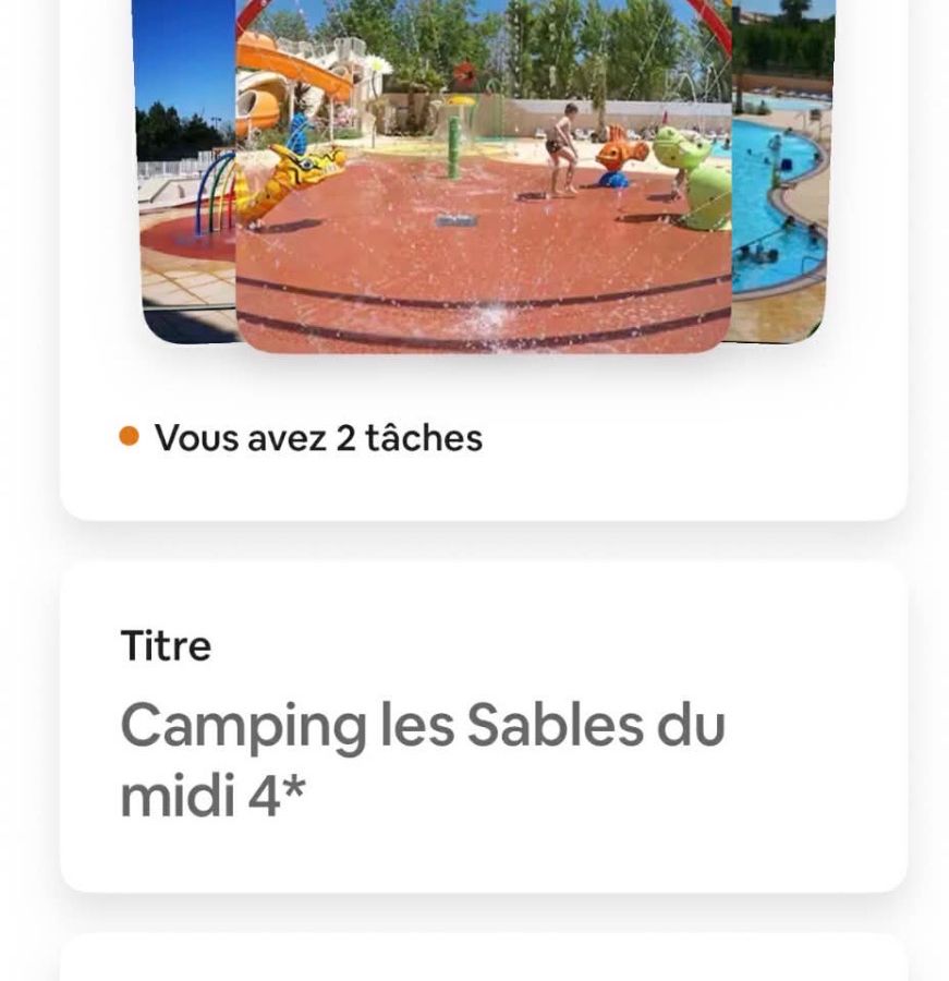 Photo de mobilhome récent tout équipé camping 4 étoiles à VALRAS PLAGE