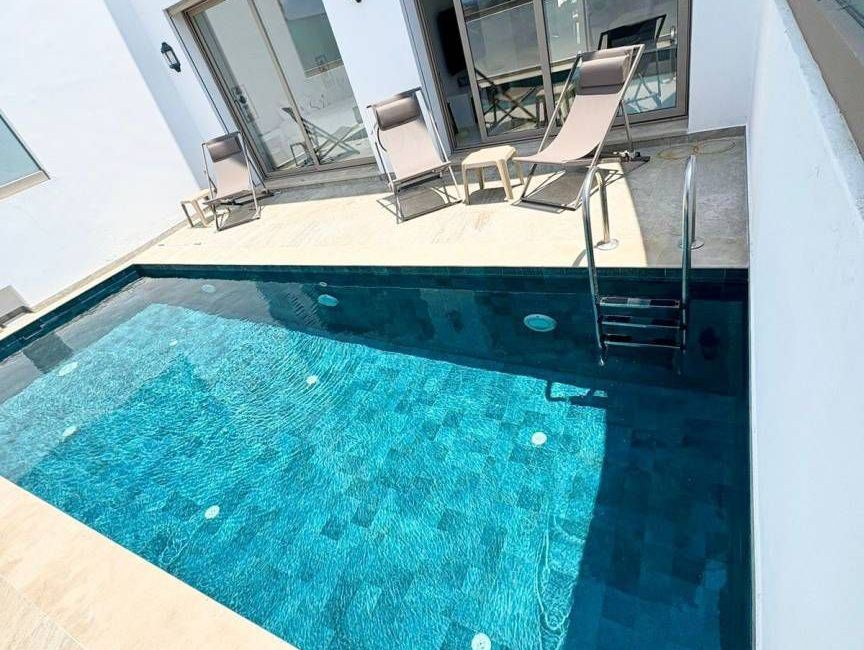 Photo 1 de villa avec piscine a tanger 