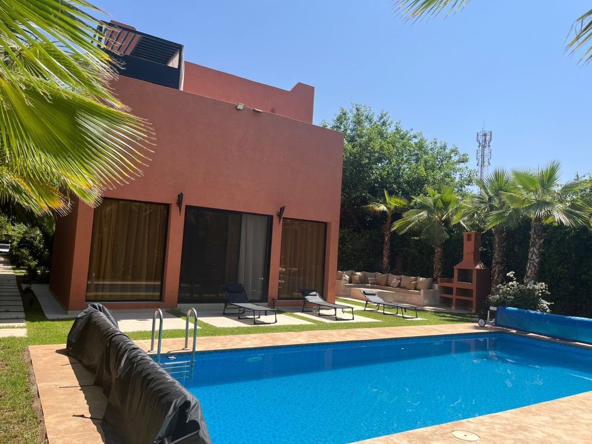 Photo de Villa Marrakech nature charme piscine beau jardin