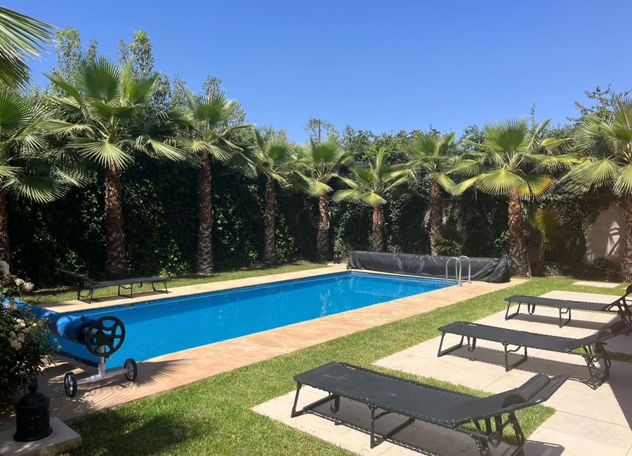 Photo 2 de Villa Marrakech nature charme piscine beau jardin