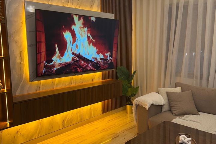 très belle appartement dans résidence sécurisé à casa