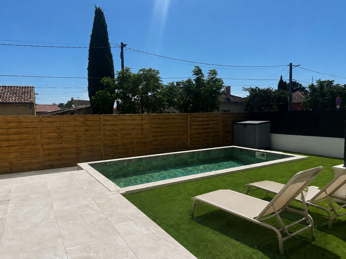 Photo de Villa familiale avec piscine – 8 voyageurs