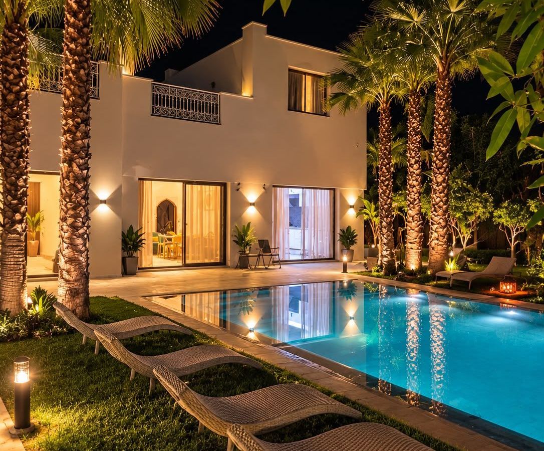Photo de villa 3 chambres  pscine privé