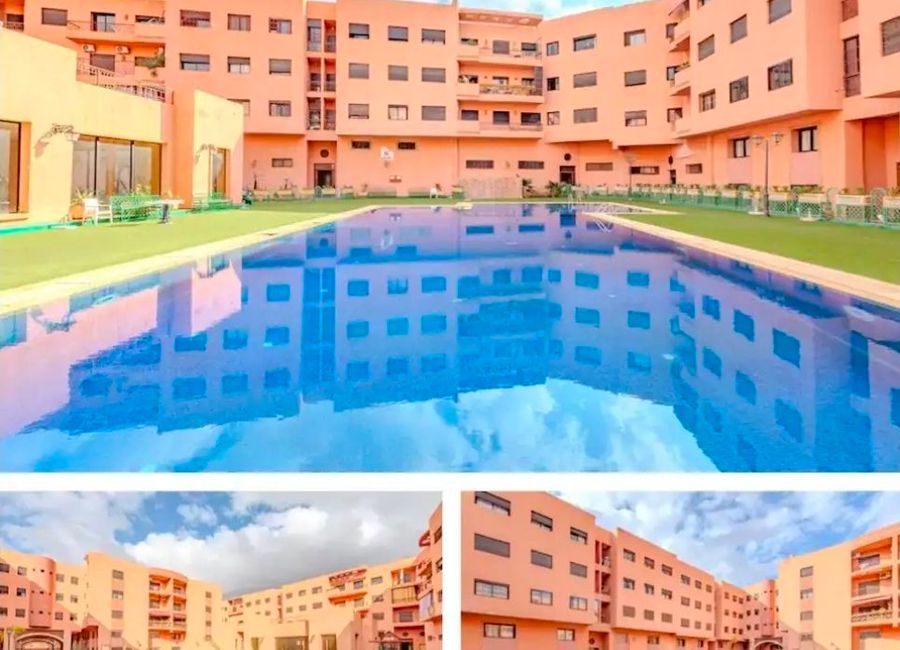 Photo 1 de Guéliz nord 3 chambres haut standing avec piscine