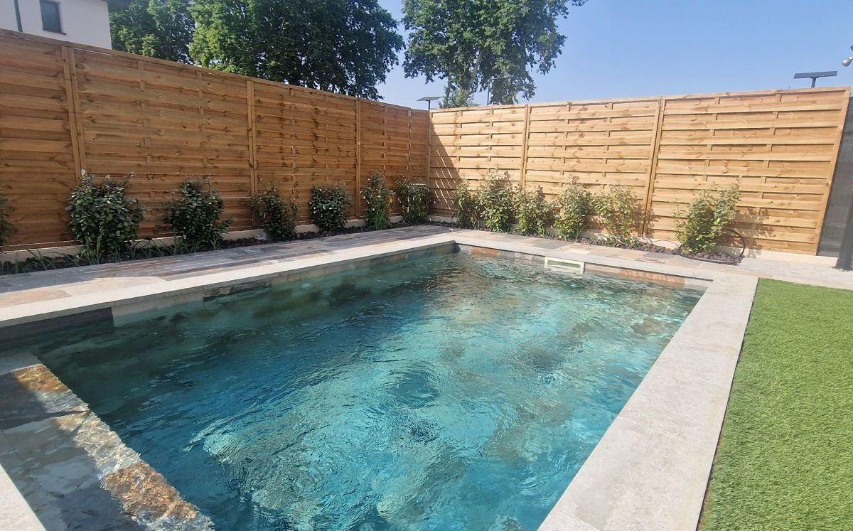 Photo de Villa architecte avec piscine