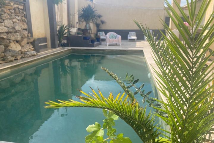 Maison climatisée avec piscine sans vis à vis