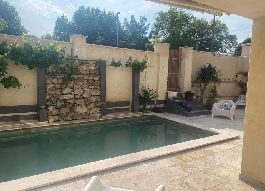 Photo 2 de Maison climatisée avec piscine sans vis à vis
