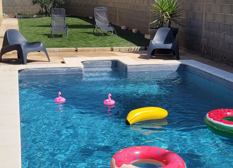 Photo 1 de 🏡 Maison avec piscine privée – Calme & confort proche Nîmes