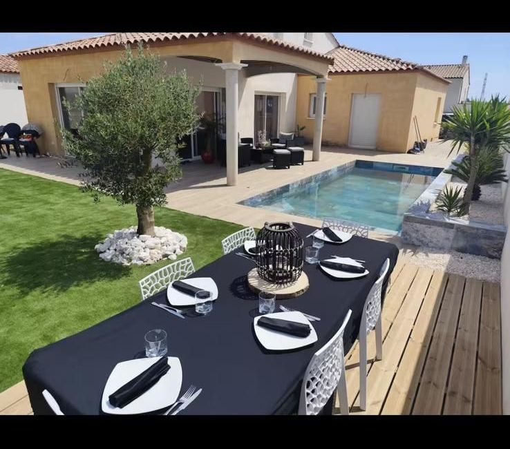 Photo 2 de villa avec piscine dépaysement  garantie 