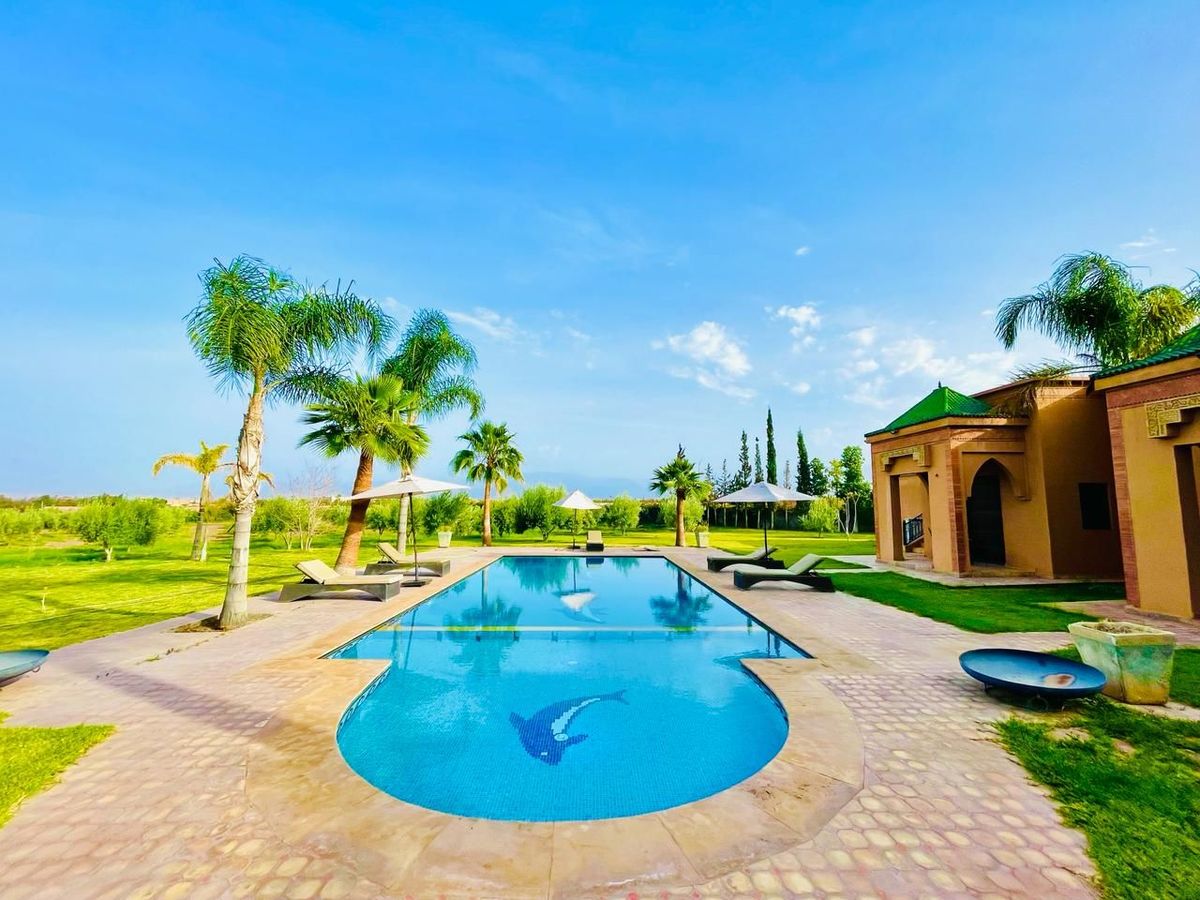 Photo de Sublime Villa de 6 Suites vue sur l'Atlas 