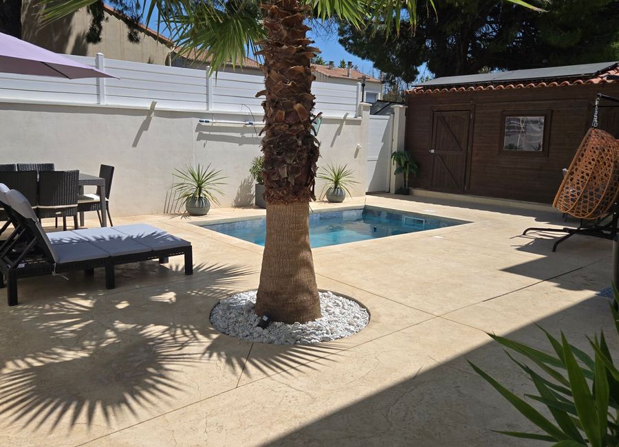 Photo 2 de Maison avec piscine à louer – Disponible en août