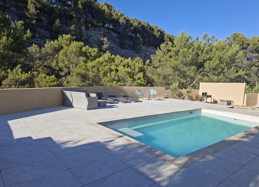 Photo 1 de villa avec piscine le petit marseillais