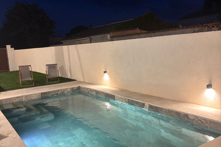 Villa avec piscine chauffée sans vis à vis 
