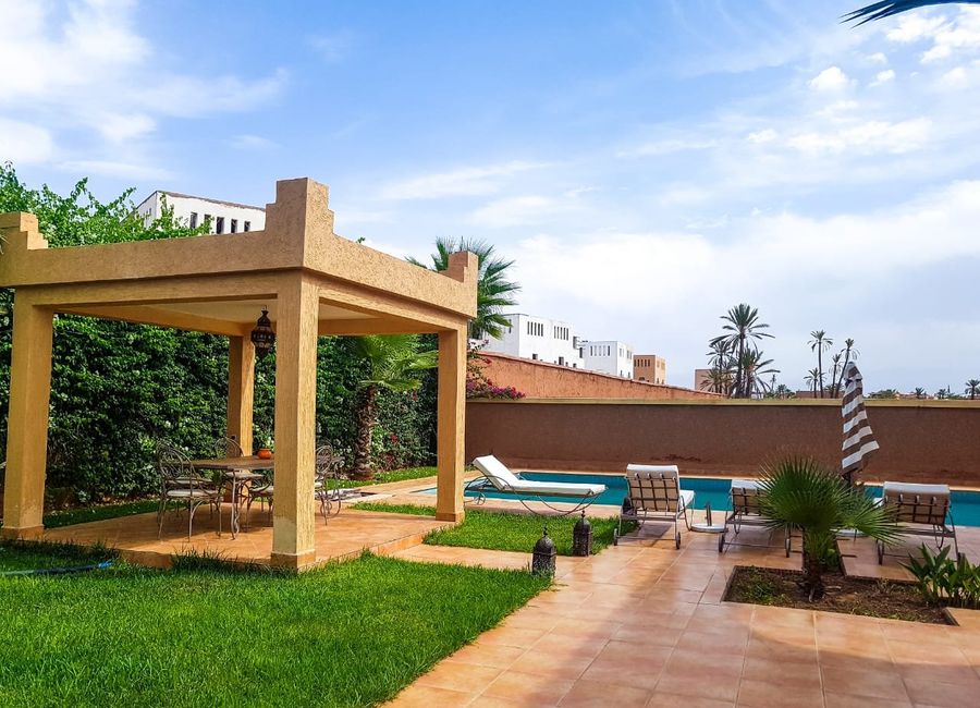 Photo 1 de Villa 4 chambres suite a marrakech quartier amlkis