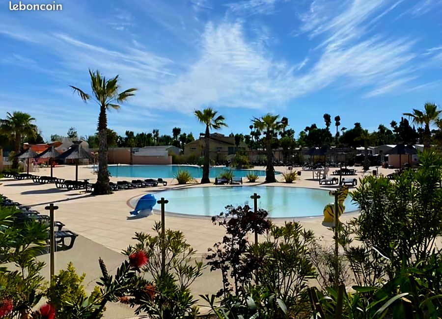Photo 1 de mobilhome 6 personnes camping 4* les sables du midi