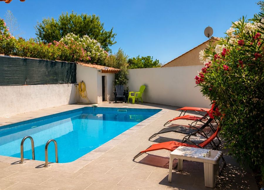 Photo 2 de Grande Villa moderne, climatisée à 20min des plages de Montpellier