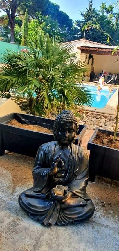 Photo de spacieuse Villa Piscine Hammam Jacuzzi