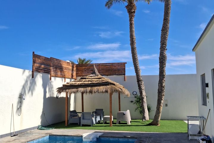 🌴 VILLA HANNAH &FAMILIALE & PISCINE SANS VIS A VIS SUR L'ÎLE DE DJERBA TUNISIE 🇹🇳