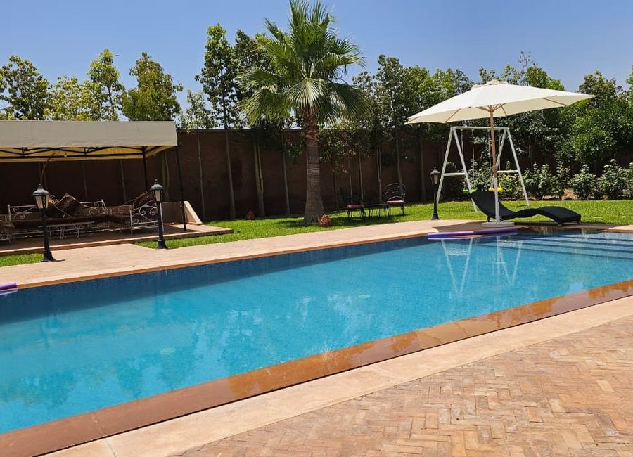 Photo 1 de cozy house with private pool 18km de Marrakech