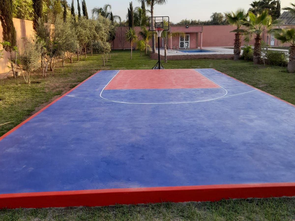 Photo de jolie villa avec piscine à Marrakech sans vis à vis .