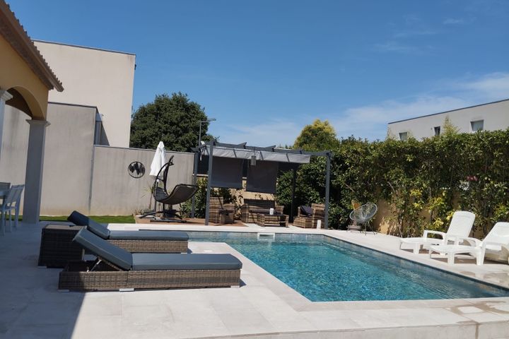 villa piscine privée Sud de la France