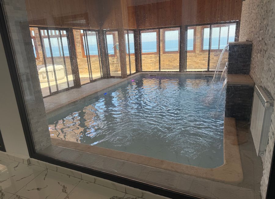 Photo 3 de villa avec piscine vue sur mer