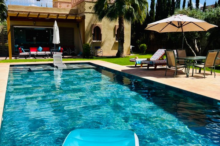 Villa privée avec piscine à Lalla Takerkousst - Marrakech.