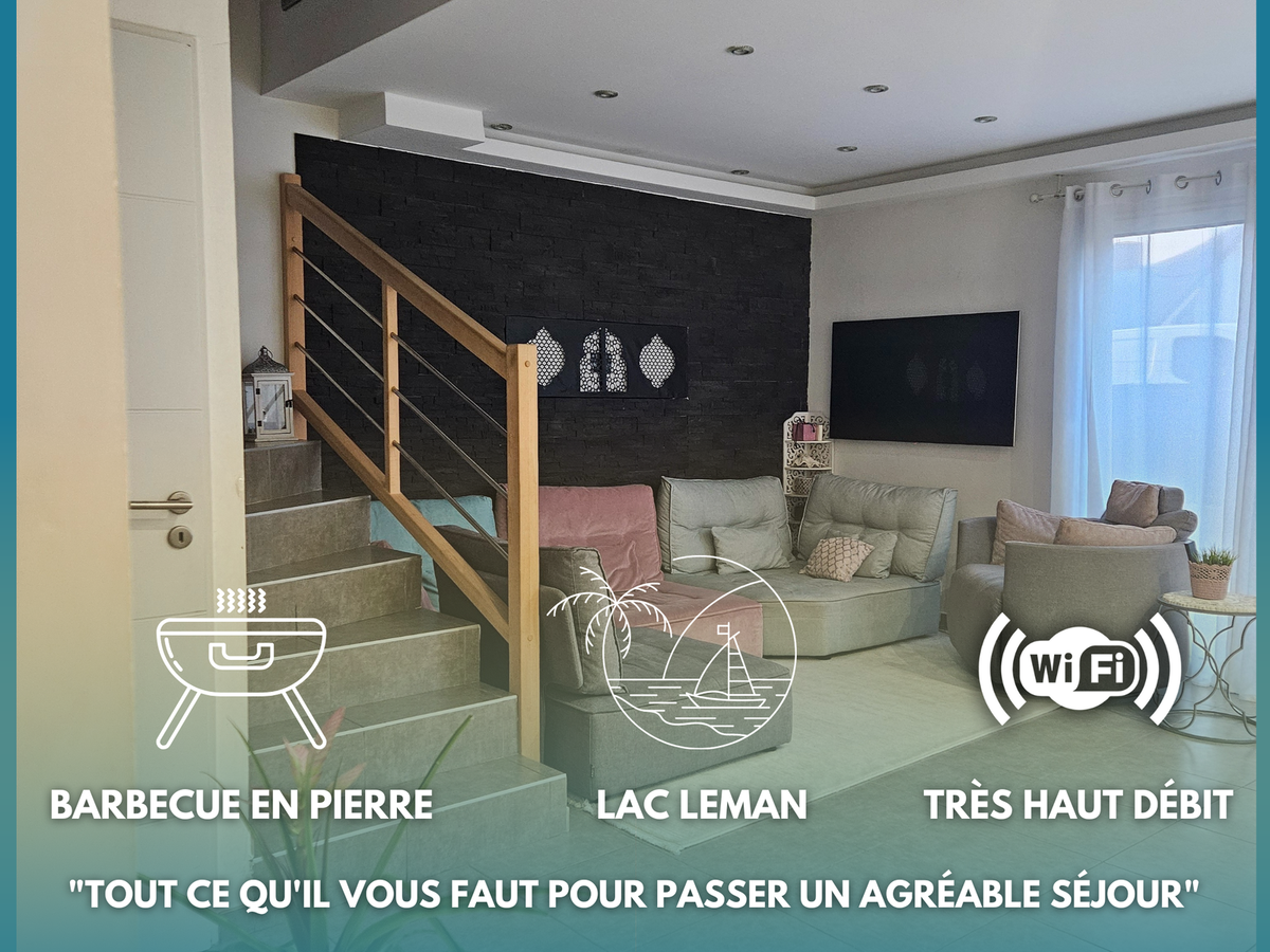 Photo de Villa moderne, à 2 pas du lac Léman