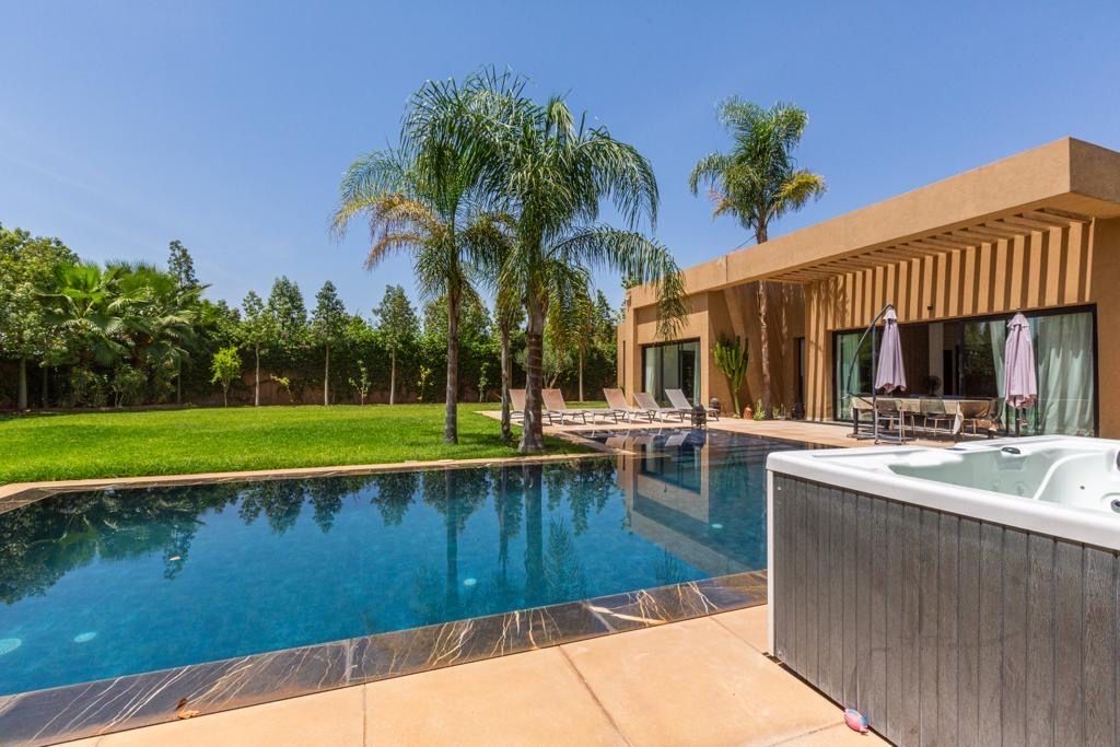 Photo de Villa Al-Sakina - piscine sans vis à vis  - Jacuzzi - Hammam