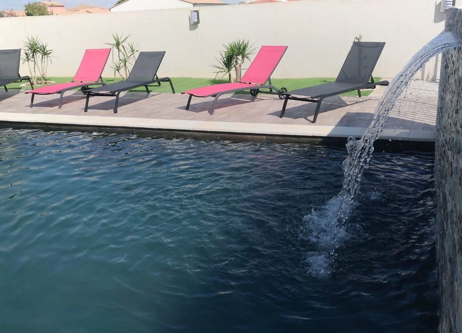 Photo 2 de location saisonnière Villa avec piscine privée à Perpignan 