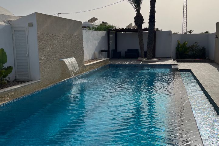 villa à Djerba avec piscine 100% sans vis à vis