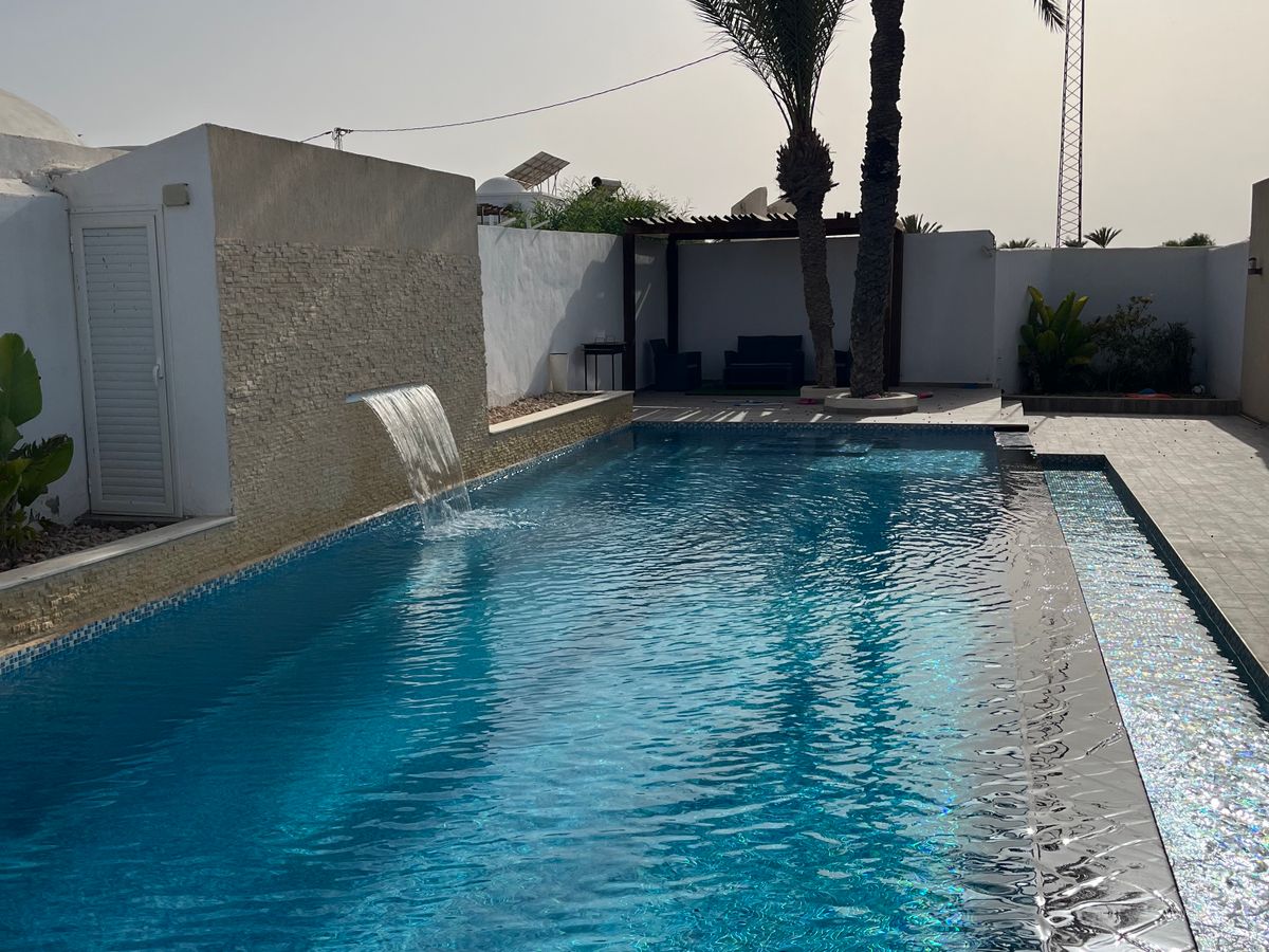 Photo de villa à Djerba avec piscine 100% sans vis à vis