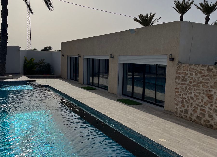 Photo 2 de villa à Djerba avec piscine 100% sans vis à vis
