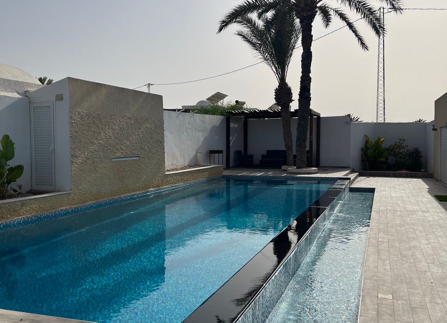 Photo 3 de villa à Djerba avec piscine 100% sans vis à vis